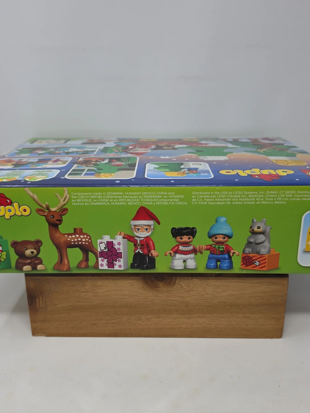 Lego Duplo Santa Sleigh Set - Red, Green & Yellow